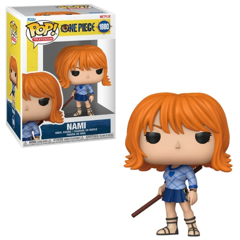 Boneco - Funko Pop - One Piece - Live Action - Nami - Candide - Candide - Brinquedos