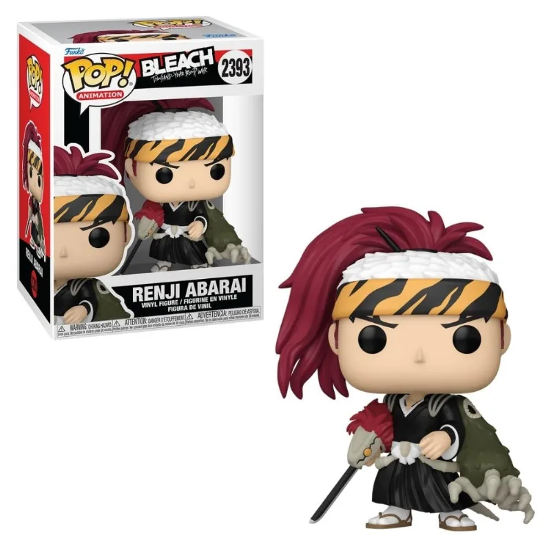 Boneco Funko Pop! Bleach GSMA Renji Bankai - candide - Brinquedos