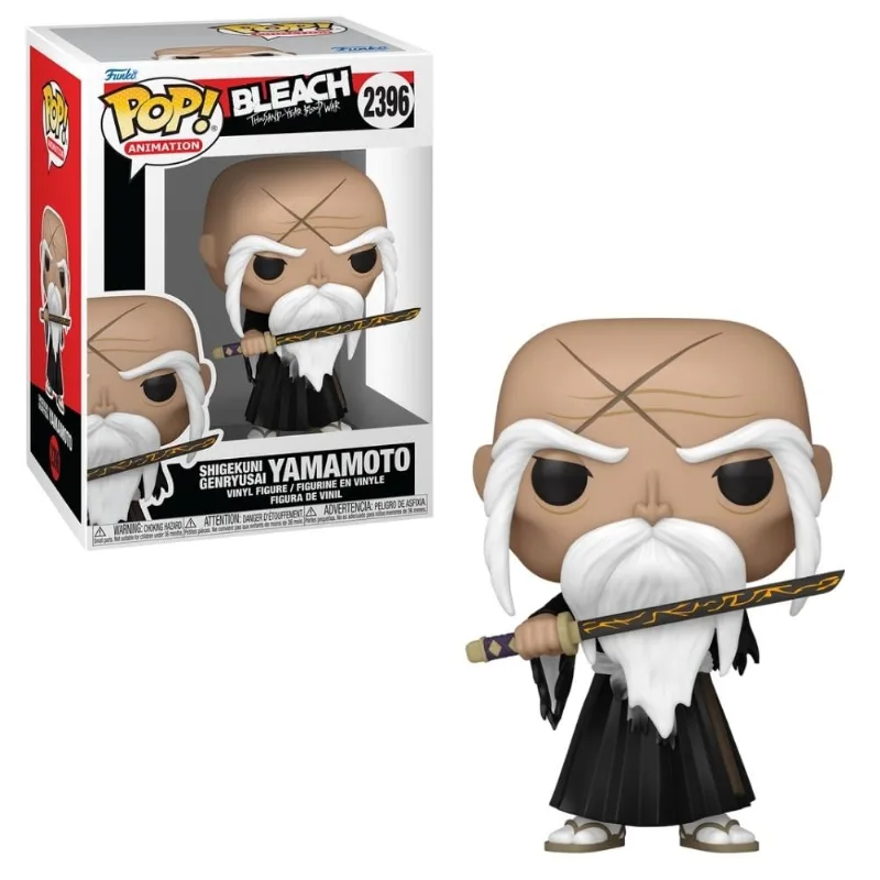Boneco Funko Pop Bleach Guerra Sangrenta d Mil Anos Yamamoto - candide - Brinquedos