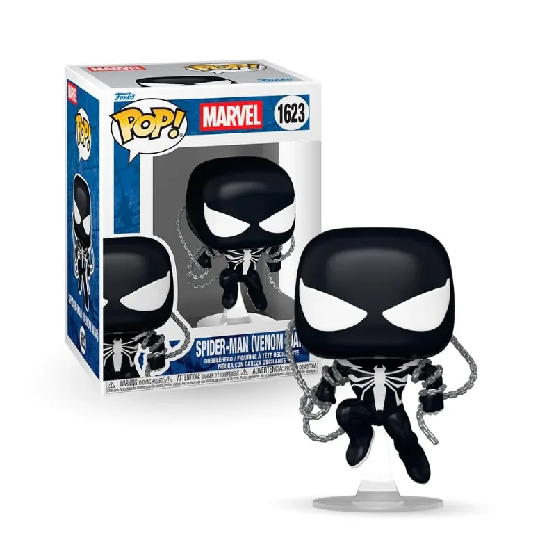 Boneco Funko Pop! Marvel Venom Comics - Homem-Aranha Simbionte Com Correntes