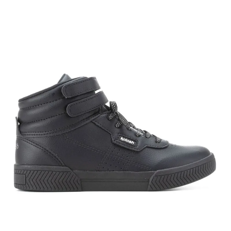 Tênis kolosh de cano alto preto feminino C3012A