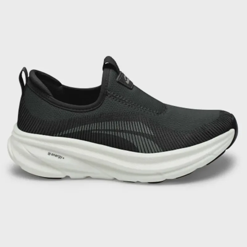 Tênis Esportivo Feminino Byte Preto Grafite Kolosh E0343-0004