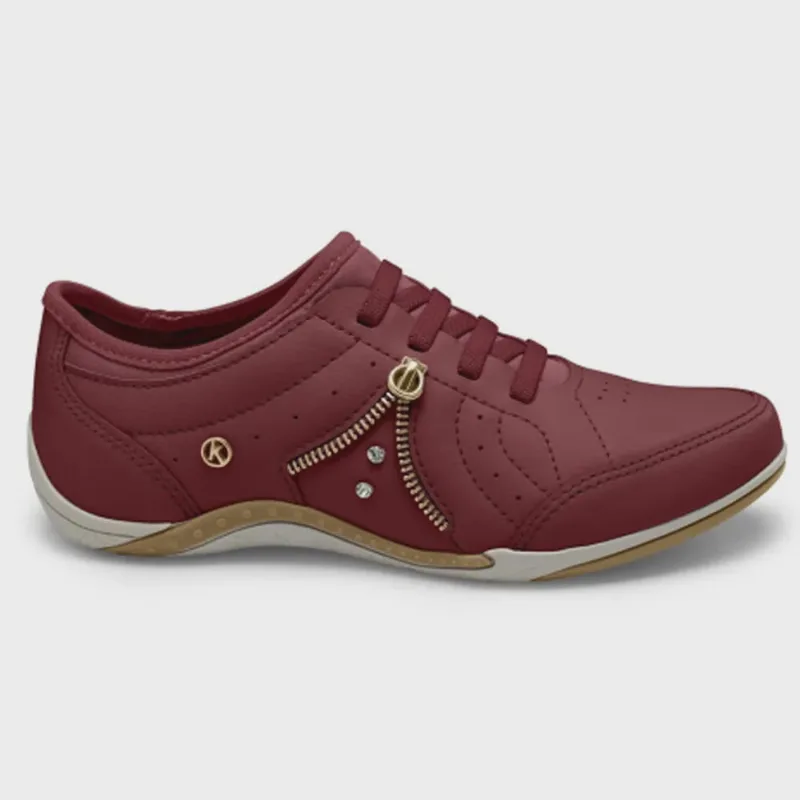 Tênis Casual Feminino Hades Cabernet Kolosh C1298A-0006