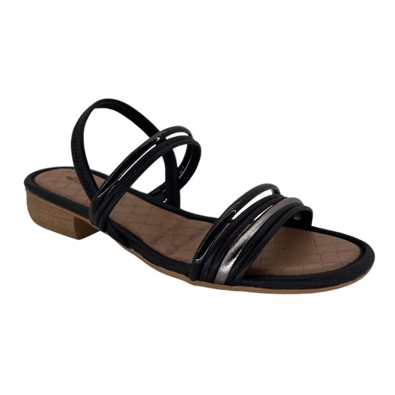 Sandália Mississipi de Salto Baixo 982 - Feminino