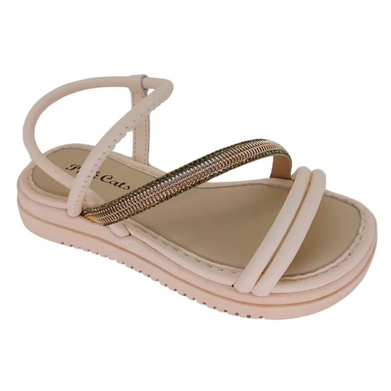 Sandália Flatform Pink Cats V4901 - Infantil