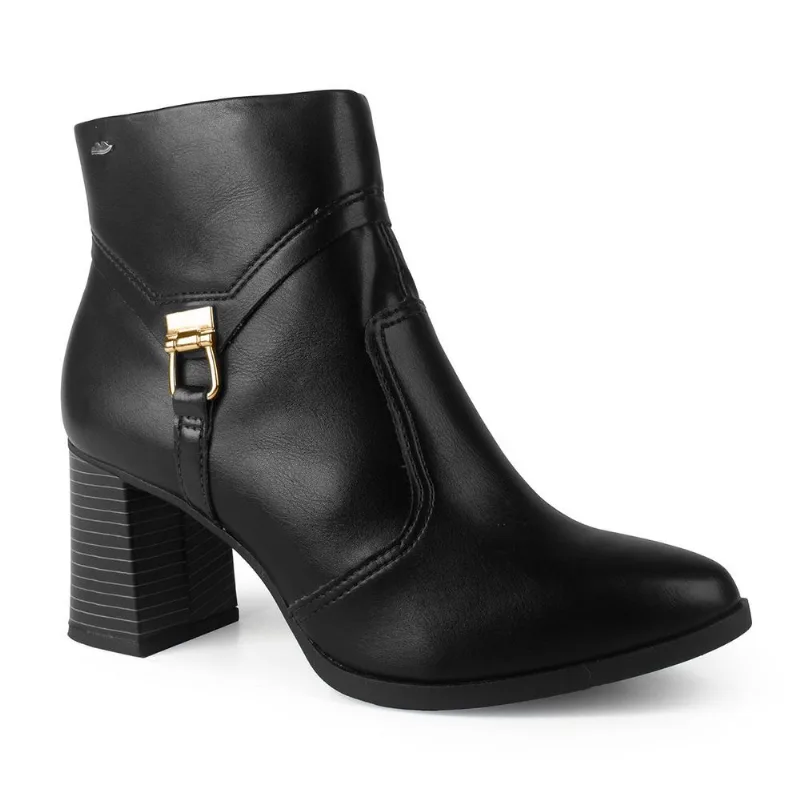Bota Dakota de Cano Curto Preta 34