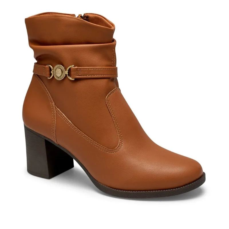 Bota Dakota de Cano Curto Caramelo 40