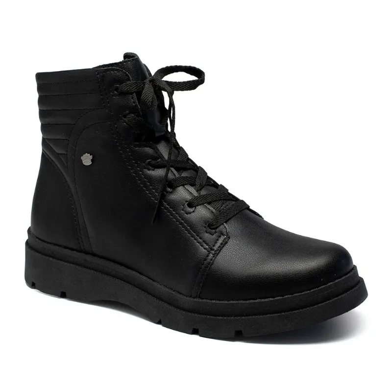 Bota Coturno Pink Cats Infantil Preta 27