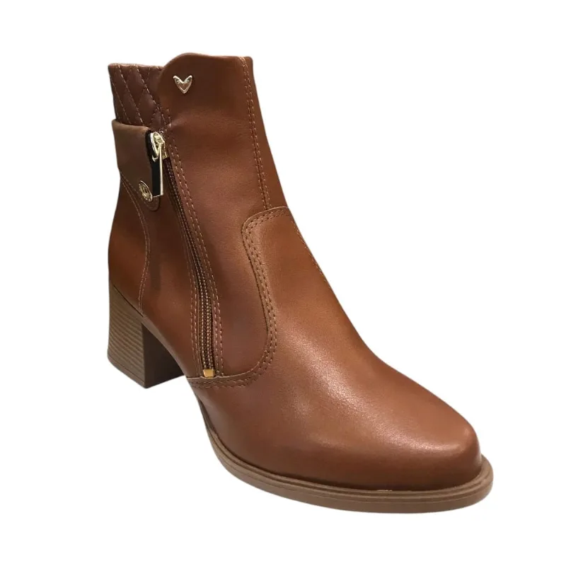 Bota Fem Mississipi Cano Baixo Salto Bloco Marrom ME491-0003