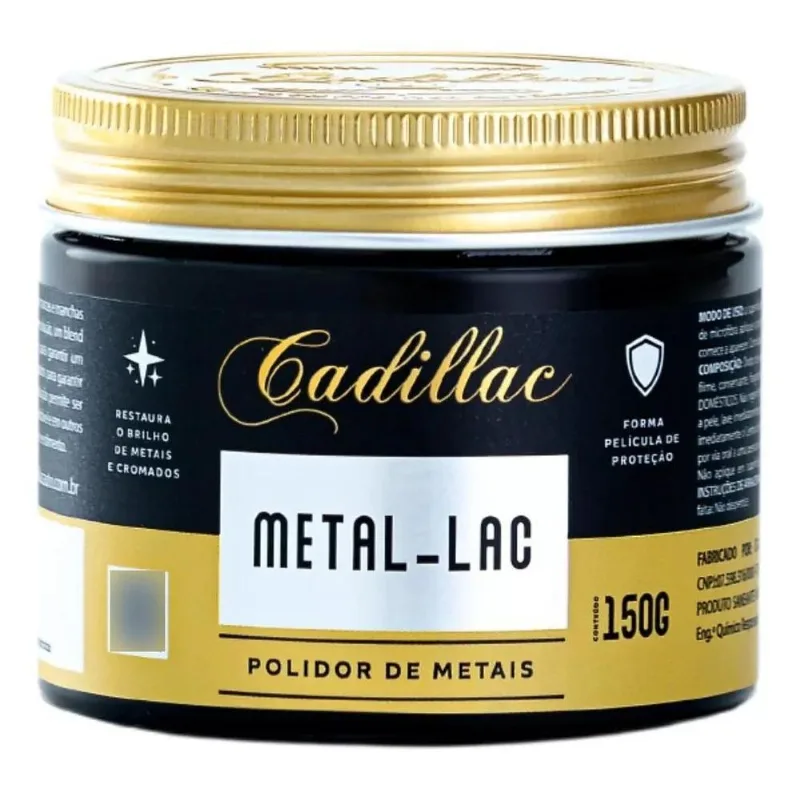 Polidor De Metais Cromados Metal-lac 150g Cadillac