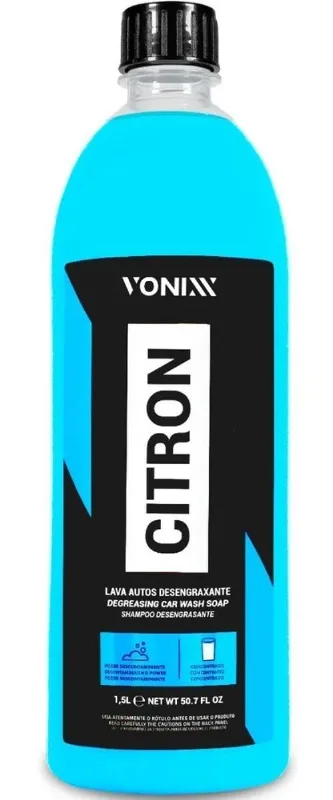 Shampoo Desengraxante Automotivo Citron Vonixx 1,5litros