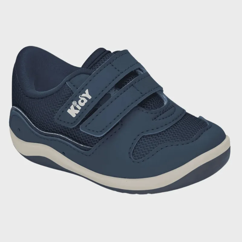 Tênis Infantil Kidy Baby Colors Equilíbrio Marinho Calce Fácil