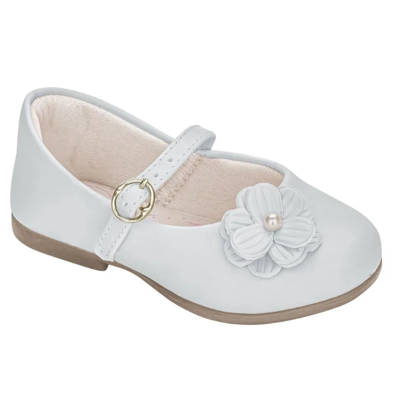 Sapatilha Boneca Kidy Flor Infantil Menina Anatômica 015-0437