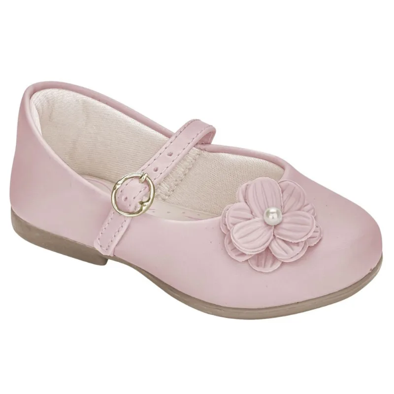 Sapatilha Boneca Kidy Flor Infantil Menina Anatômica 015-0437