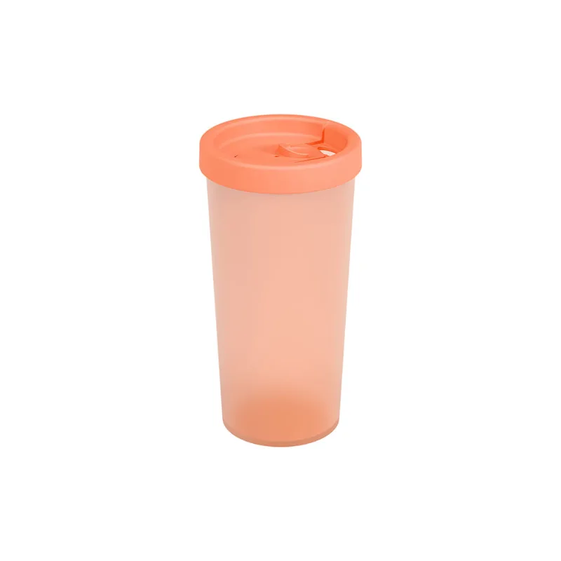 Copo C/Tampa Nutri 500Ml Coza Laranja