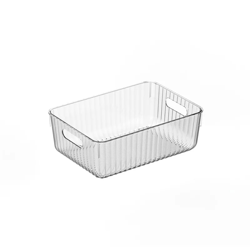Cesto Organizador PET 5,1L Coza New Retrô Cristal Canelado - Brinox - Utilidades Domesticas