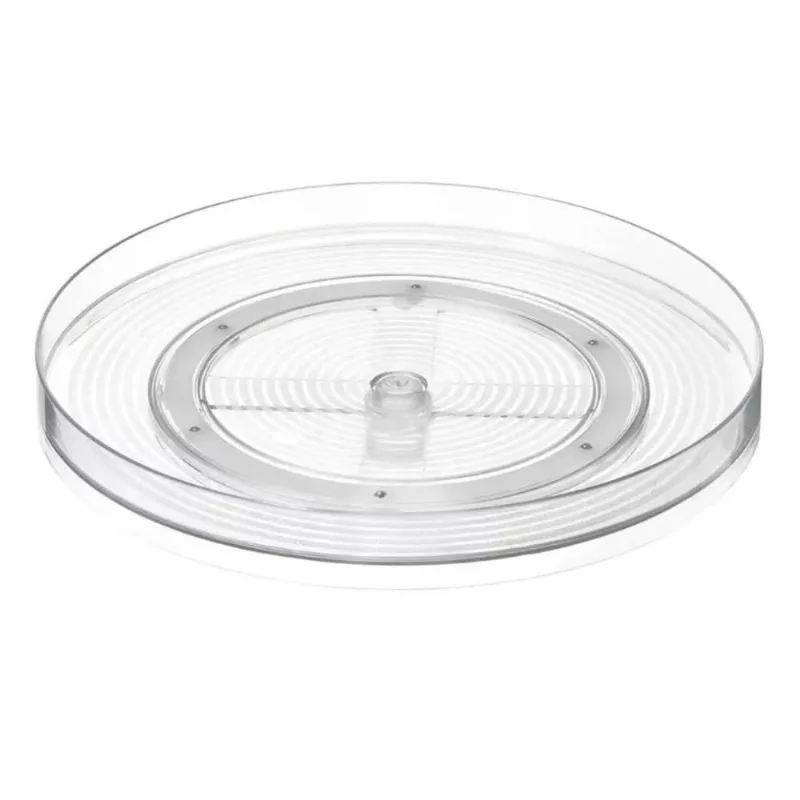 Organizador Giratório Multiuso Incolor 29x3cm Dry Coza Temperos Maquiagem Cosméticos