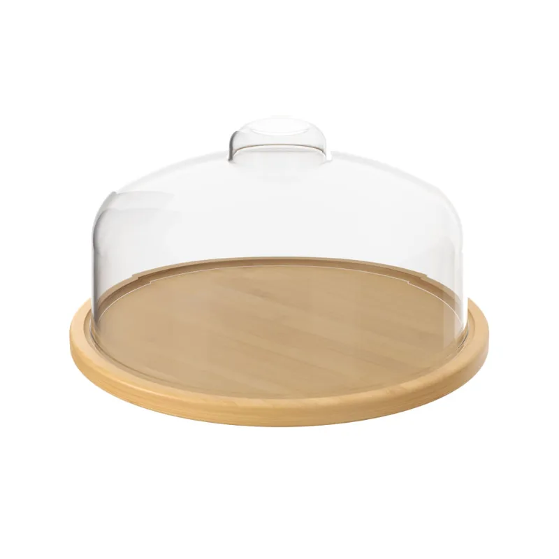 Boleira Prato Com Cupula Brisa 26,5 Cm