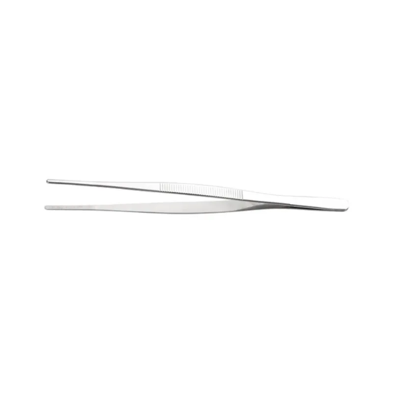 Pinça Culinária Ponta Reta Brinox Arienzo 25cm Aço Inox Aço Inoxidável