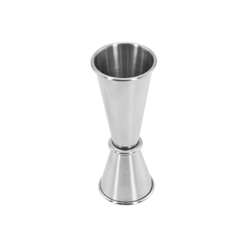 Dosador de Bebida Duplo 25/50 ml Brinox Bar Aço Inoxidável Aço Inox