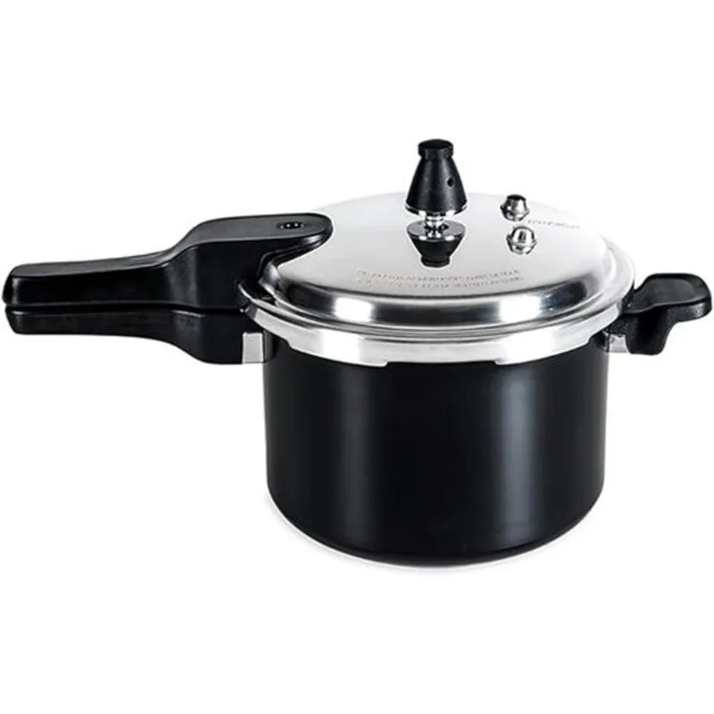 Panela De Pressão Brinox Com Indução 5,4 Litros Preto 4954102 (ID) - Brinox