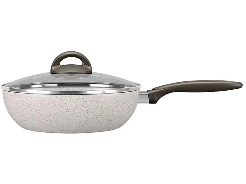 Panela Wok Antiaderente Brinox de Alumínio - Brinox