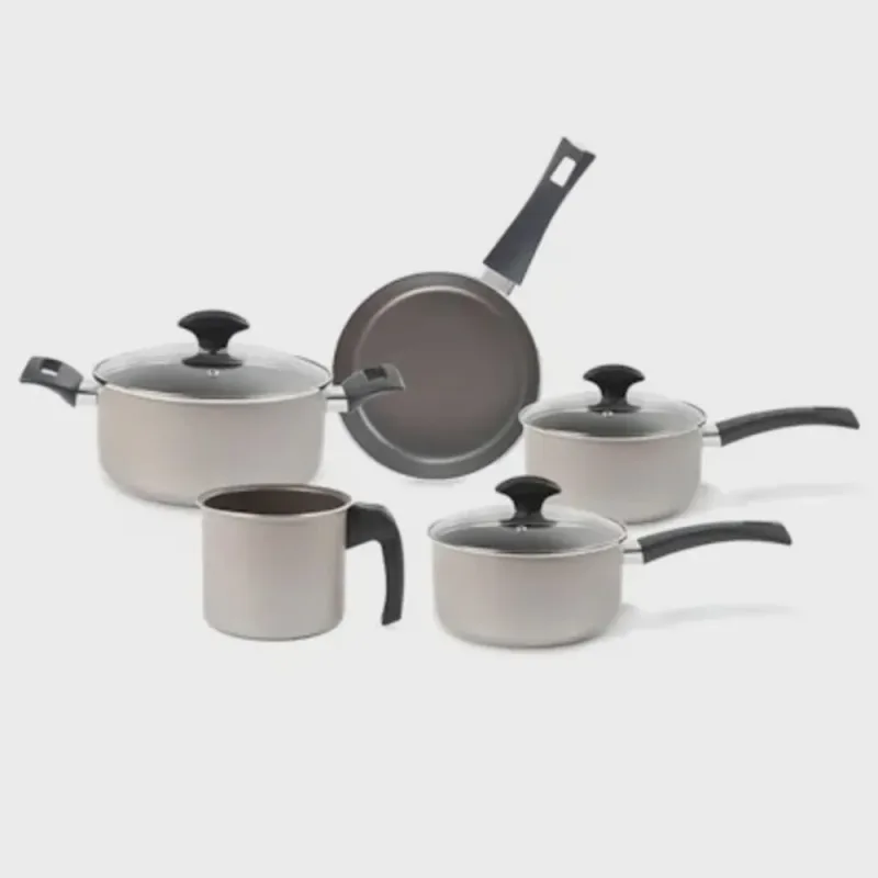 Jogo de Panelas Cerâmic Life Essence 5 Pçs - Brinox - Utilidades Domesticas