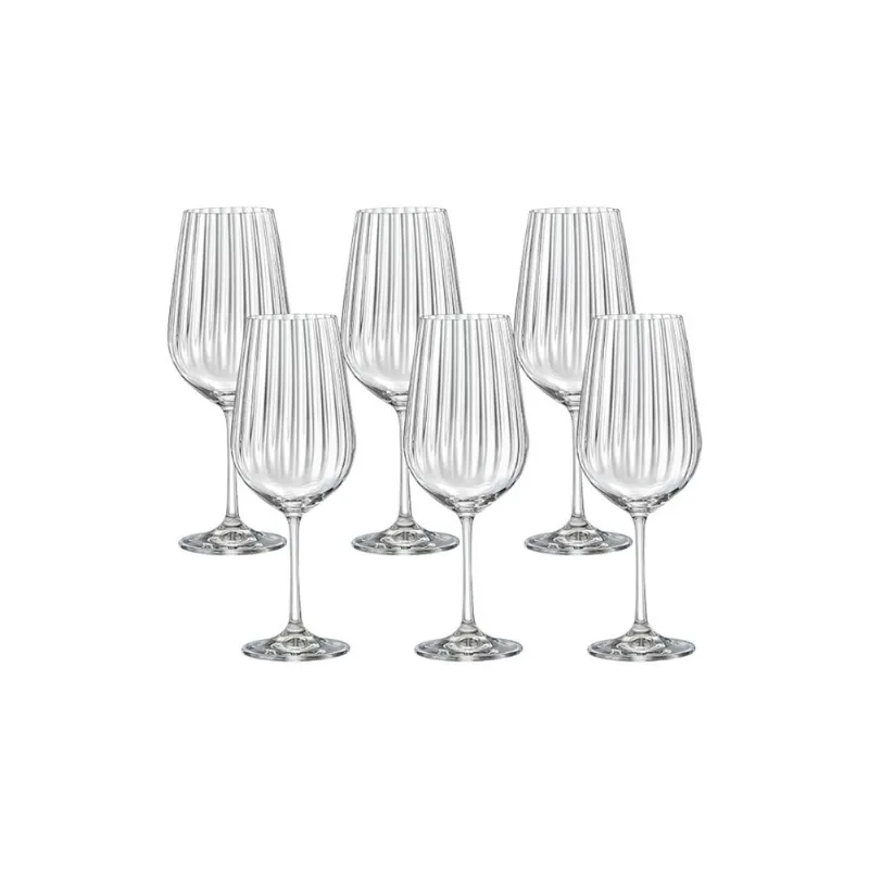Taça para Água em Cristal Bohemia 550ml Cristal Haus Concept Dream Cristal