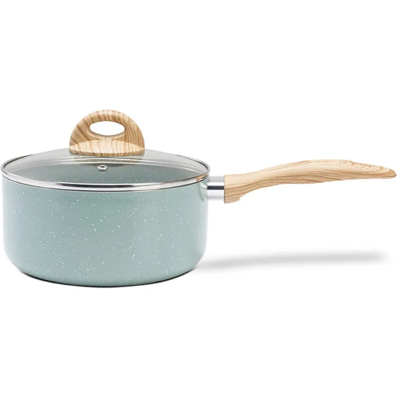 Panela Brinox Botanika 1,4 Litros com Tampa 16cm Indução Verde 4815/333