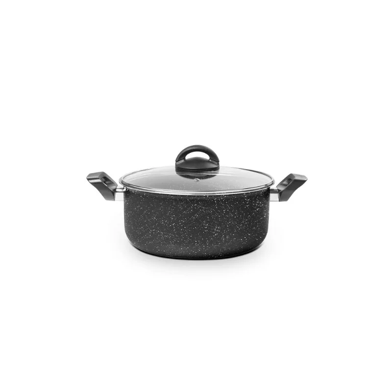 Caçarola com Tampa Brinox Suprema Ceramic Life Ø24cm 4,5 Litros Preto Caçarola com Tampa Brinox Ceramic life Suprema Ø24CM 4,5 L Preto