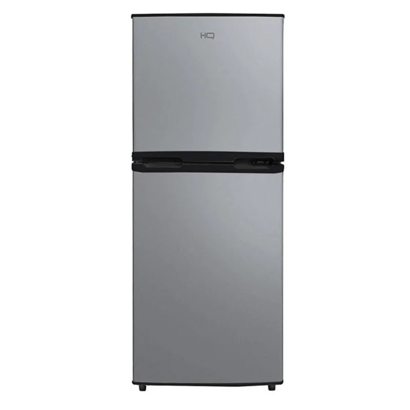 Geladeira Refrigerador Compacto HQ 140L Duplex Defrost Baixo Consumo A+++ Preto/Cinza HQ-140RDF 110V