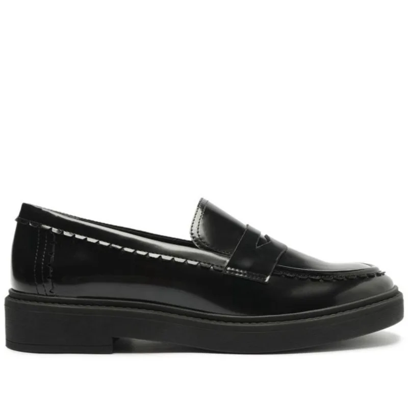 Mocassim preto pala box bold C 30272 0040 0001 anacapri