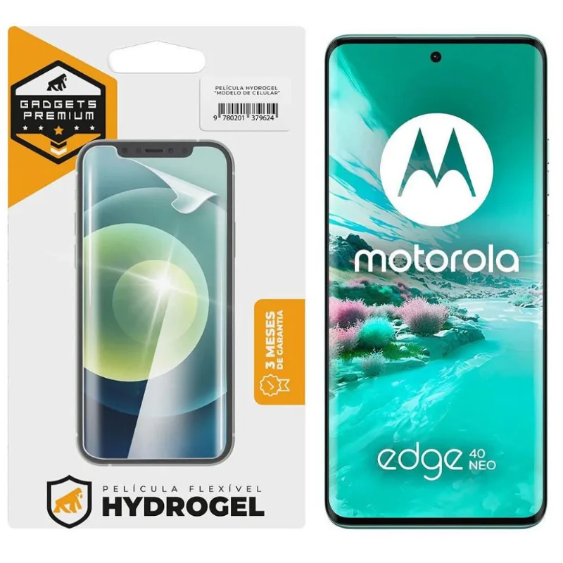 Película para Motorola Edge 40 Neo 5G - Hydrogel Gamer Fosca - Gshield - Gshield