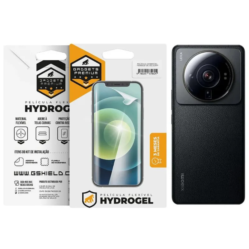 Película para Xiaomi 12S Ultra - Traseira Hydrogel HD - Gshield