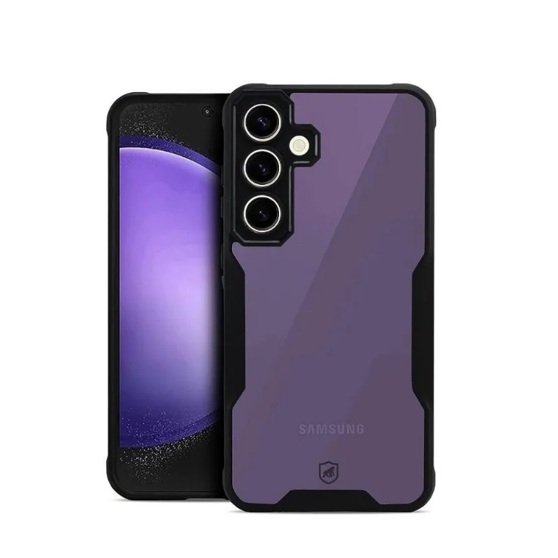 Capa para Celular Gshield Samsung Galaxy S23 FE Dual Sense Proteção Contra Impactos Preto 1 Unidade - Gshield