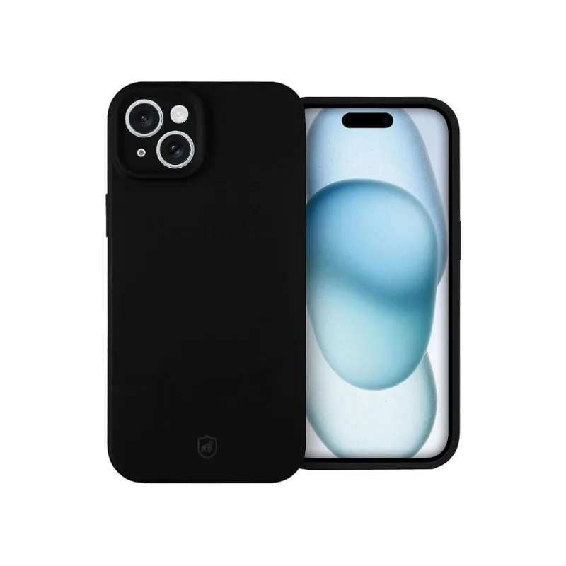 Capa para iPhone 15 - Silicon Premium Preta - Gshield - Gshield