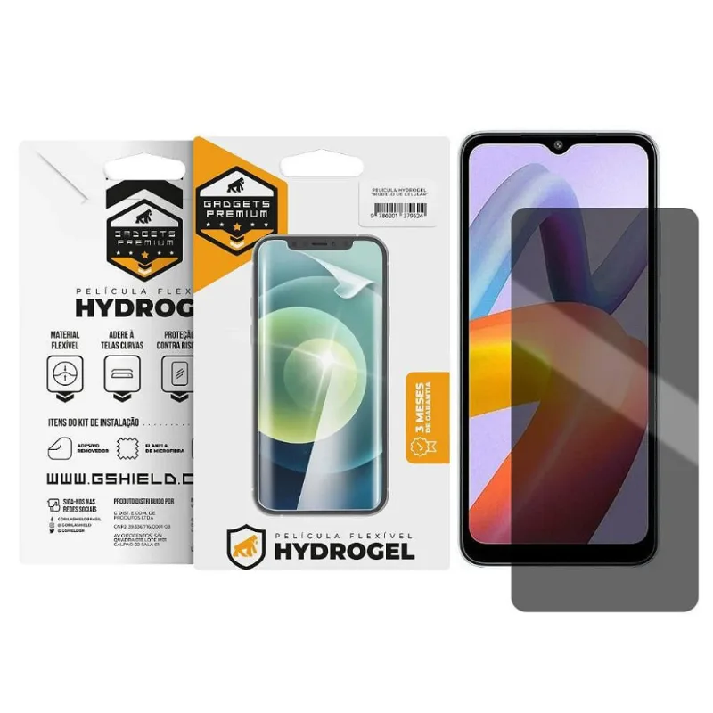 Película para Xiaomi Redmi A2+ - Privacidade Hydrogel - Gshield - Gshield