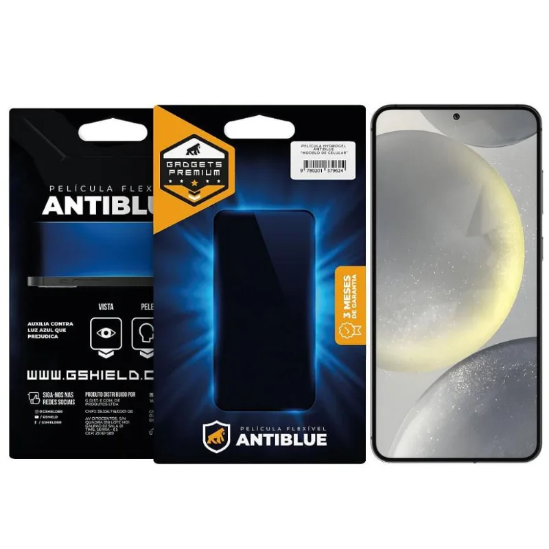 Película para Samsung Galaxy S24 - AntiBlue - Gshield - Gshield - Celular E Smartphone