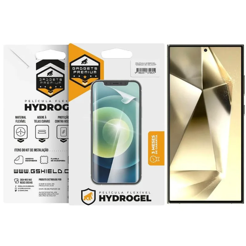 Película para Samsung Galaxy S24 Ultra - Hydrogel HD - Gshield - Gshield - Celular E Smartphone