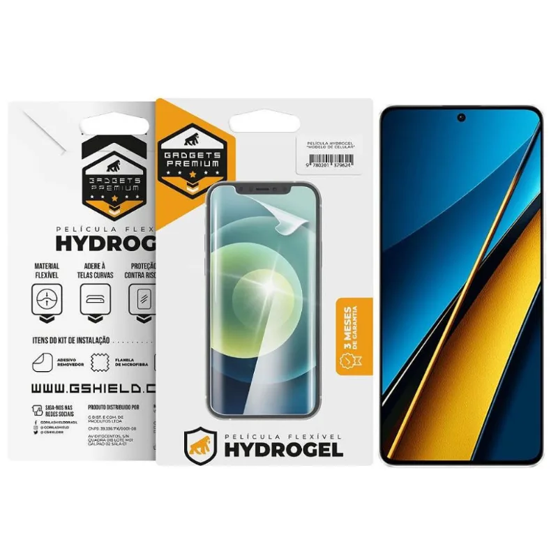 Película para Poco X6 5G - Hydrogel HD - Gshield - Gshield