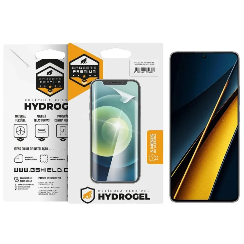 Película para Poco X6 PRO 5G - Hydrogel Gamer Fosca- Gshield