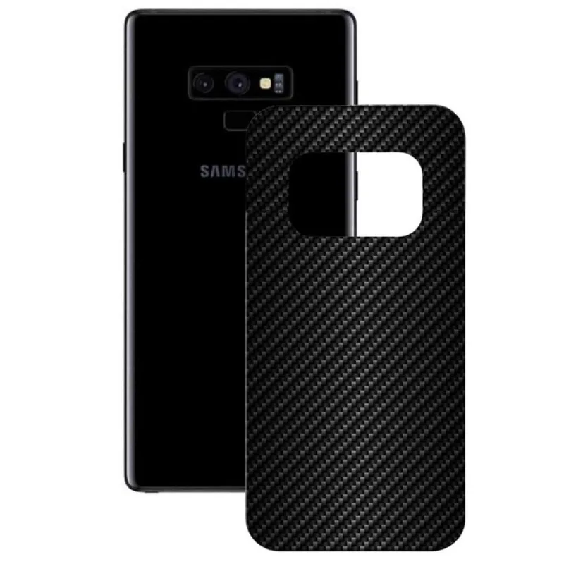 Película para Samsung Galaxy Note 9 - Traseira de Fibra de Carbono Preta - Gshield - Gshield