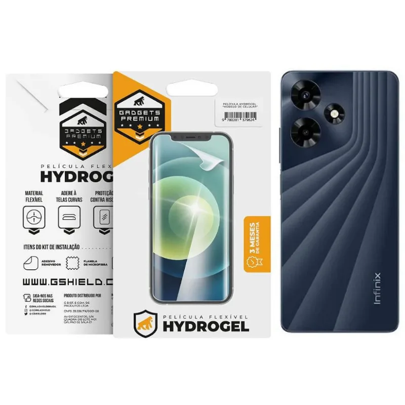 Película para Infinix Hot 30 - Traseira Hydrogel HD - Gshield