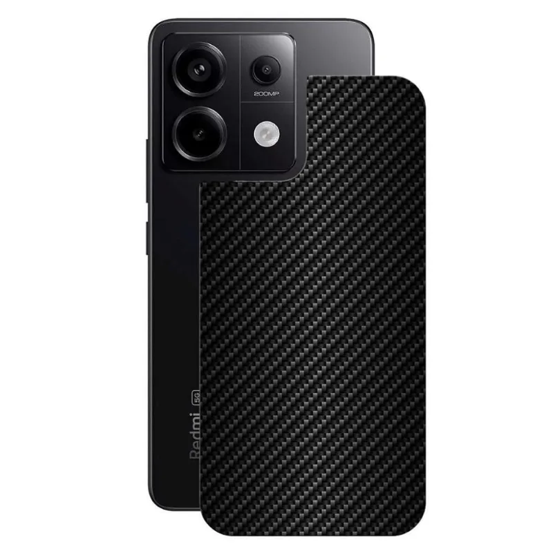Película para Redmi Note 13 Pro 5G - Traseira de Fibra de Carbono Preta - Gshield
