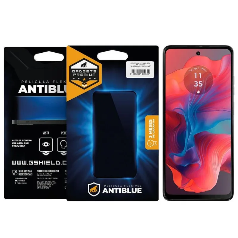 Película para Motorola Moto G04 - AntiBlue - Gshield - Gshield