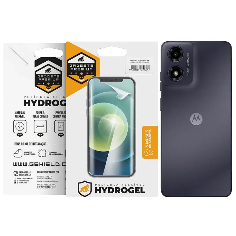 Película para Motorola Moto G04 - Traseira Hydrogel HD - Gshield