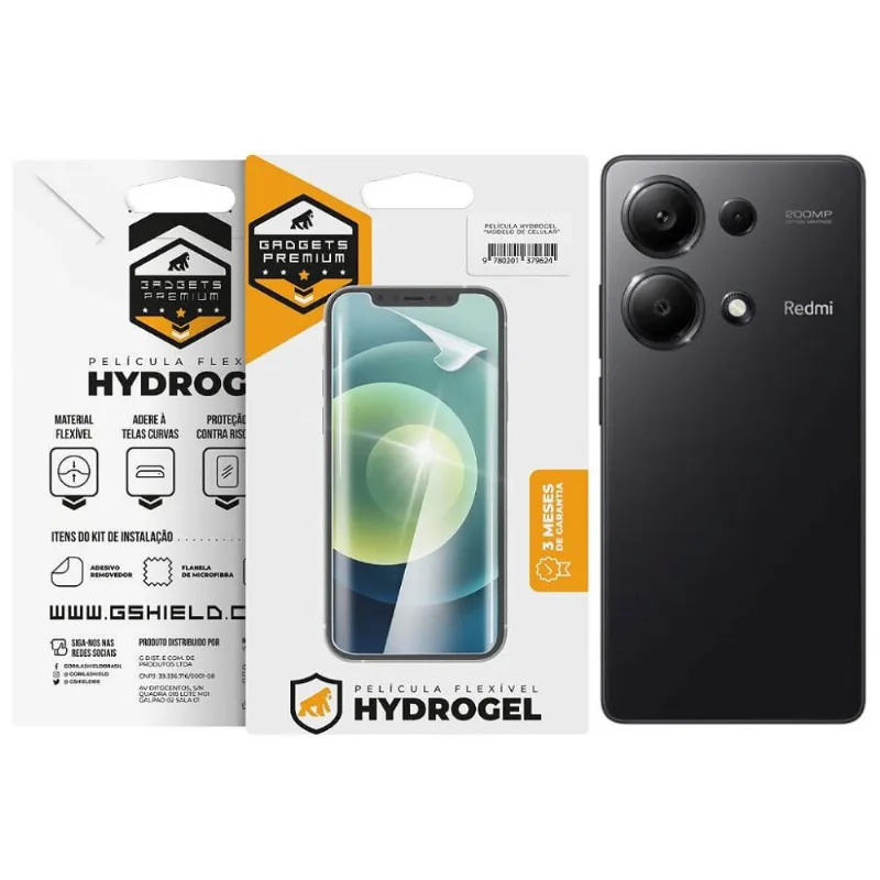 Película para Xiaomi Redmi Note 13 Pro - Traseira Hydrogel HD - Gshield