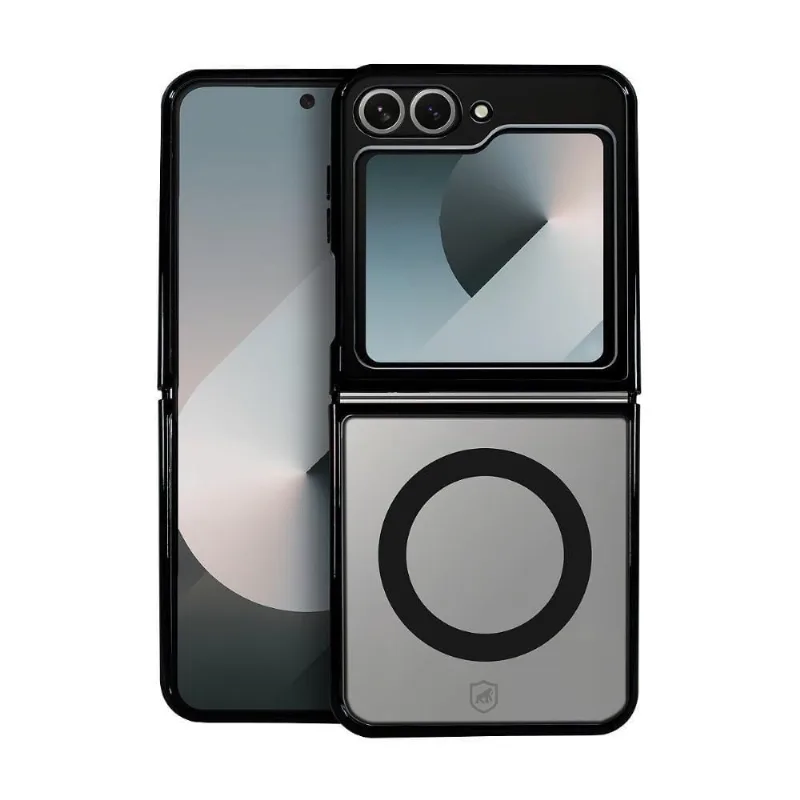 Capa Gshield Para Samsung Galaxy Z Flip 6 Com Imãs Magsafe Transparente