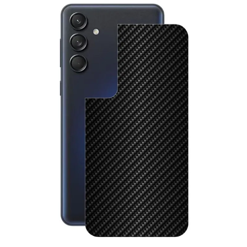 Película para Samsung Galaxy M55 5G - Traseira de Fibra de Carbono Preta - Gshield