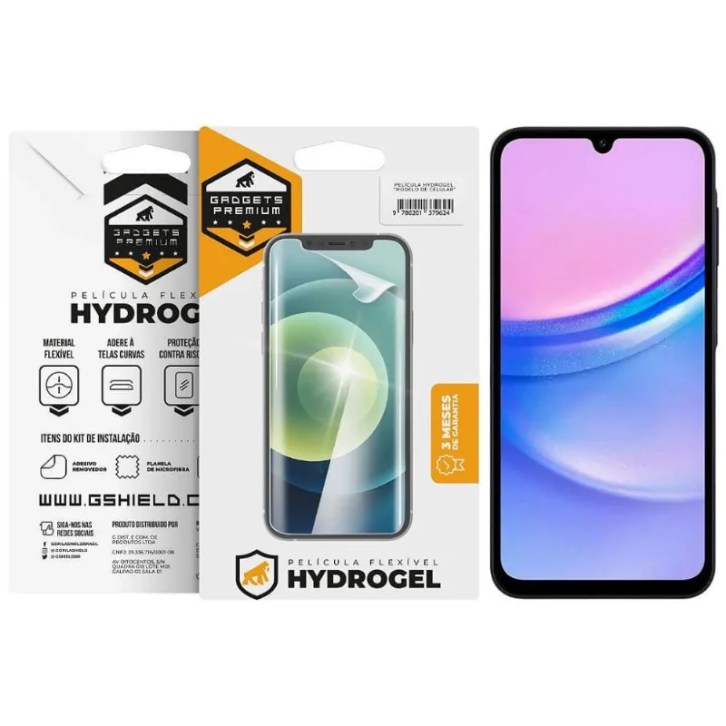 Película para Samsung Galaxy A15 - Hydrogel Gamer Fosca - Gshield - Gshield - Celular E Smartphone